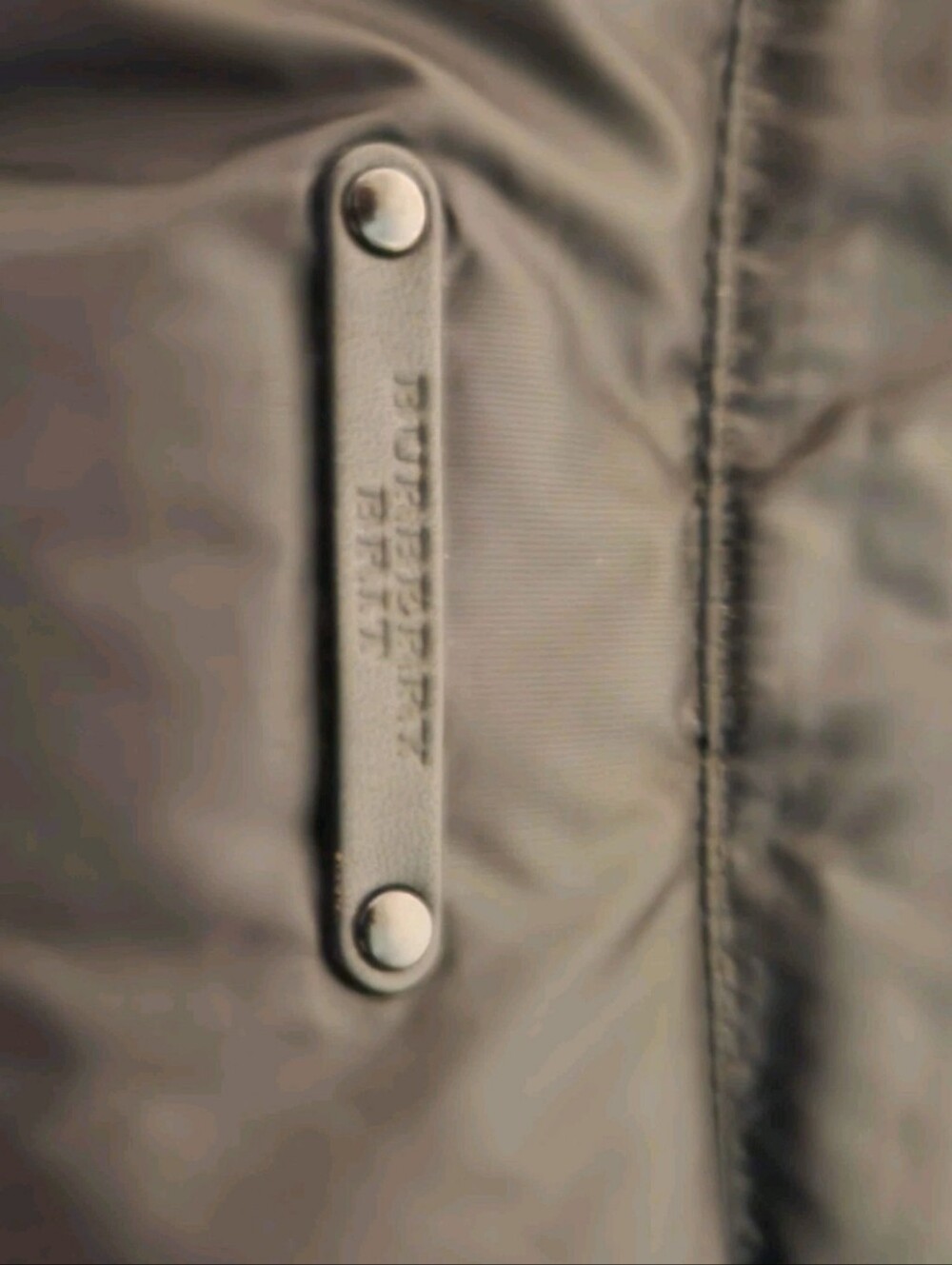 Burberry Brit Cranstead Womens Check Quilted Down Vest Puffer Black M - Picture 8 of 9